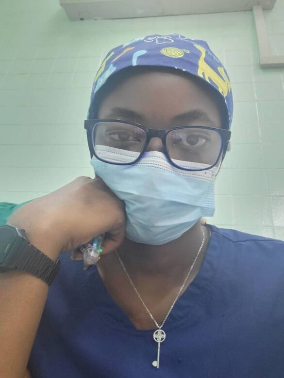 Estudiante de Gabón