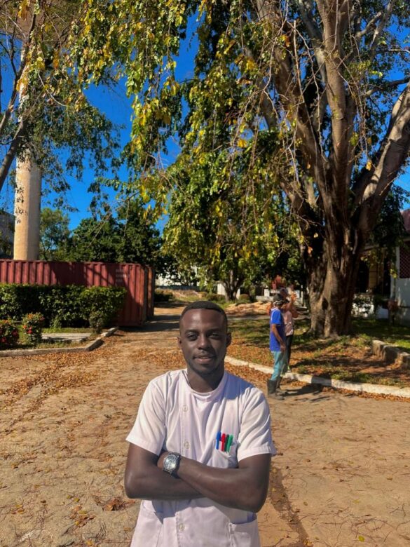 Estudiante de Gabón