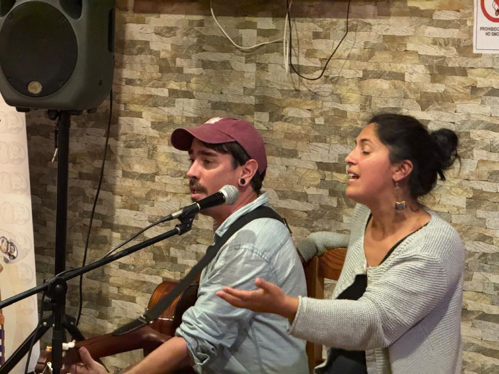 Adrián Berazaín en Chile.