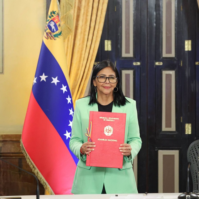 Presidenta Encargada de Vuenezuela, Delcy Rodríguez