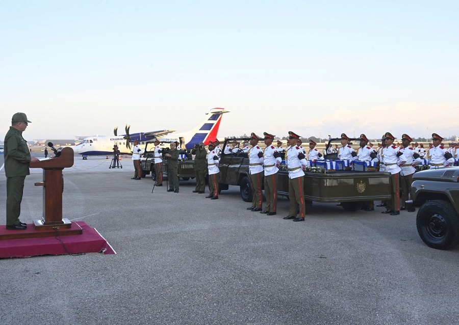 Cuba abraza a sus héroes