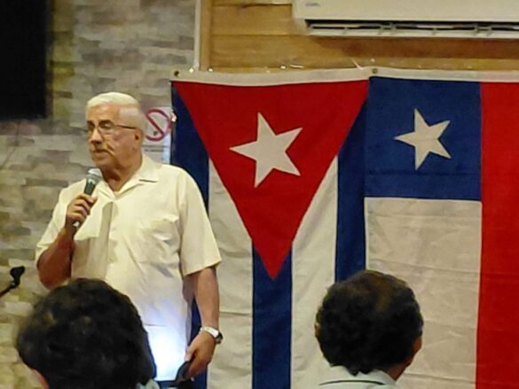 Adrián Berazaín en Chile.