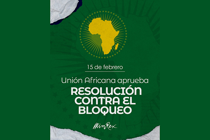 Cuban foreign minister expresses appreciation for African support against U.S. blockade