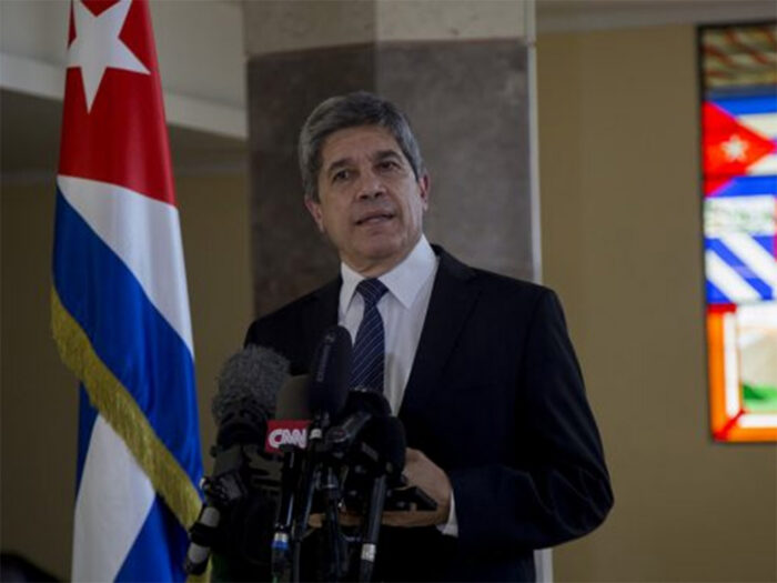 Cuba’s deputy foreign minister says there is no dialogue with the U.S., but the island is open to talks