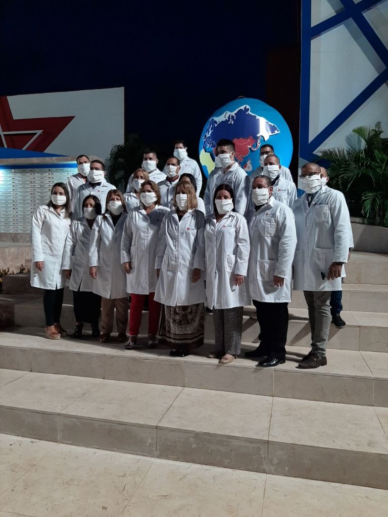 Brigada Médica cubana en Mozambique. 