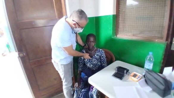 Brigada Médica Cubana en Guinea Bissau.