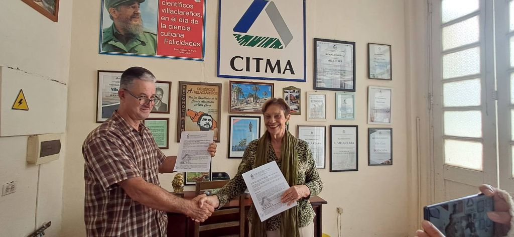 periodistas de información científica en Villa Clara. 