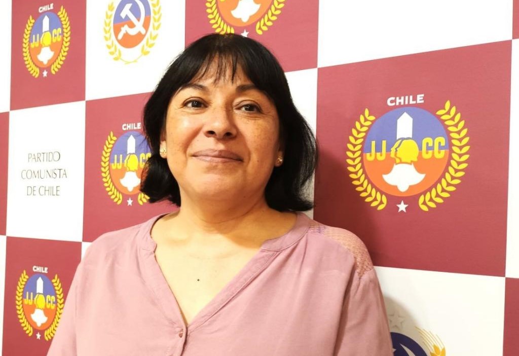 Kathy Corvalán, miembro del secretariado del colectivo Siboney