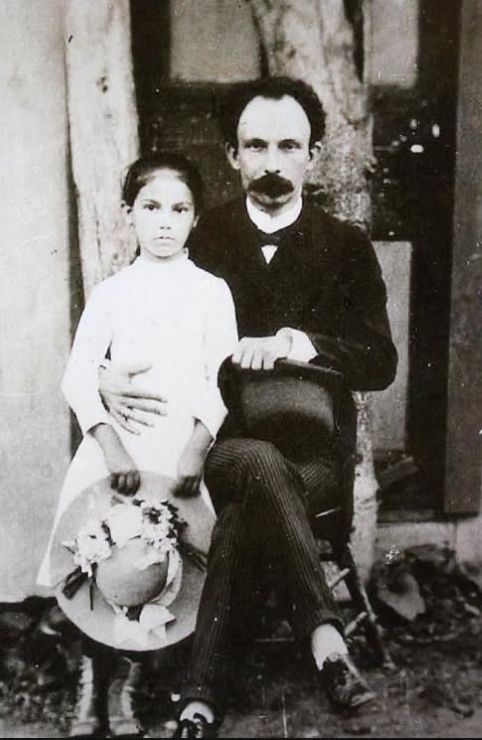 María Mantilla y José Martí