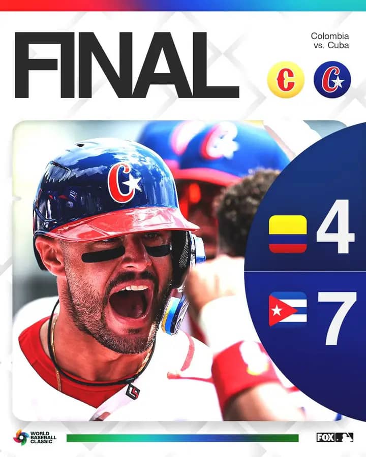 Cuba Defeats Colombia and Strengthens its Position in the World Classic
