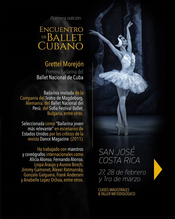 Celebran primer encuentro de ballet cubano en Costa Rica