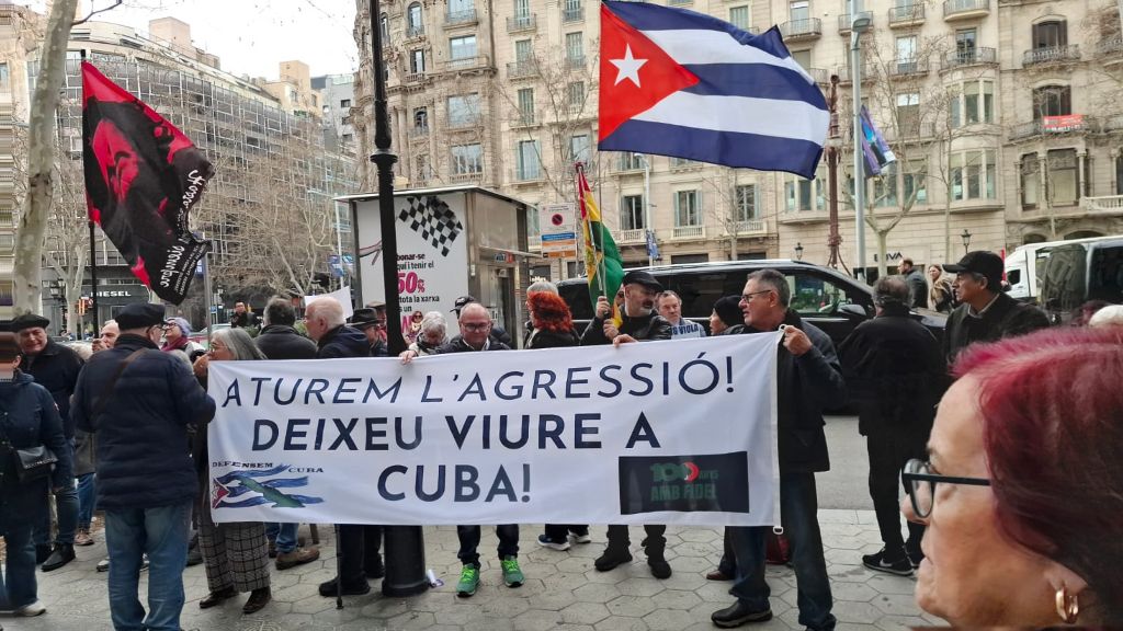 Solidaridad con Cuba en España