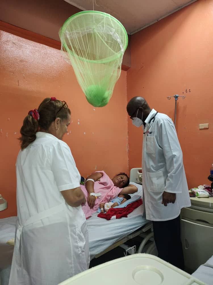 Médicos cubanos en Honduras.