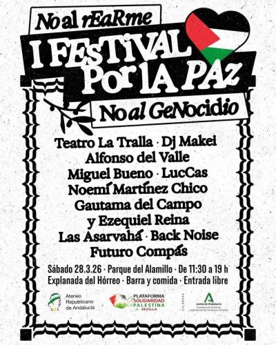 Cuba presente en el Festival por la Paz en Sevilla