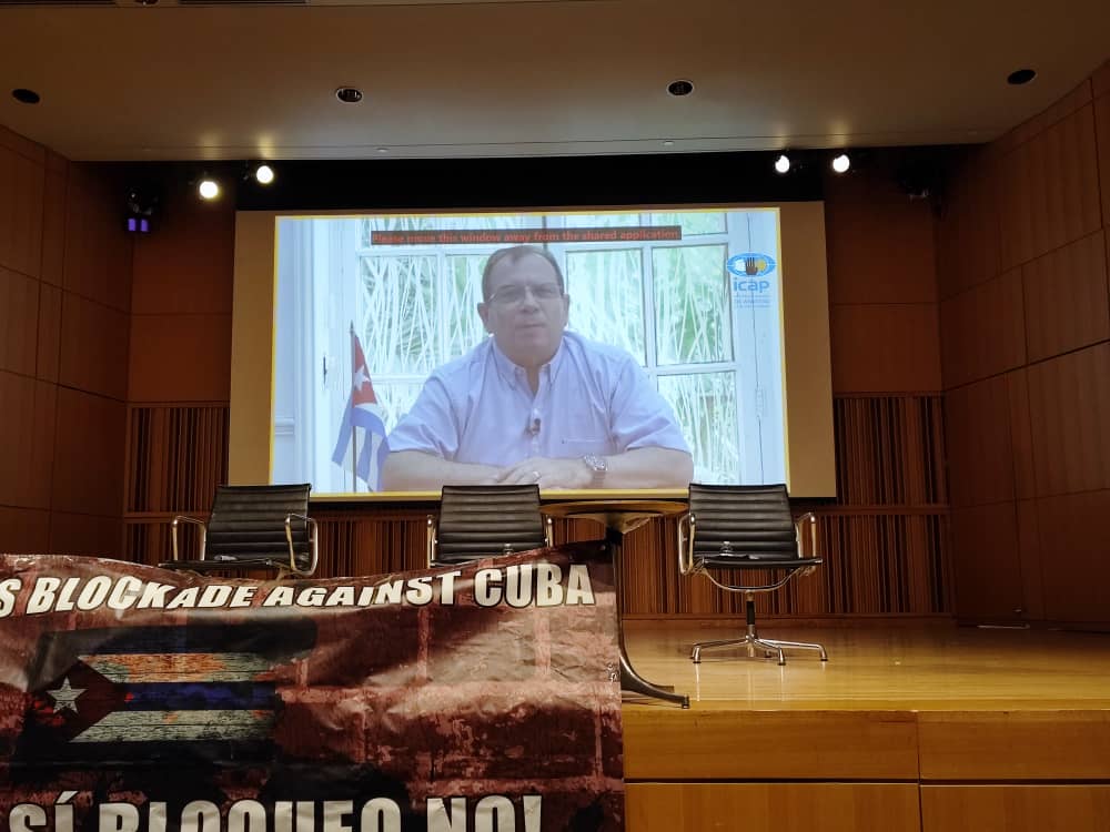 Conferencia Internacional por la Normalización de las Relaciones Estados Unidos-Cuba.