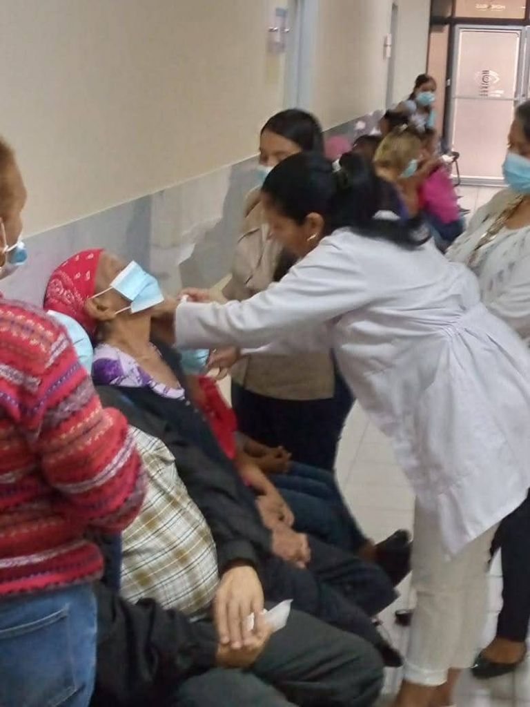 Médicos cubanos en Honduras.