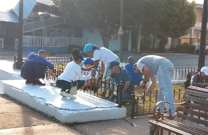 Trabajo voluntario desde el barrio