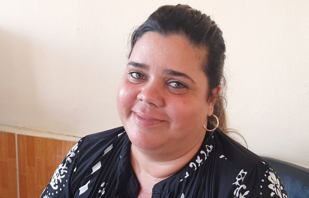 Anay Morera Guillén, Secretaria General del Comité Provincial de la Central de Trabajadores de Cuba en Cienfuegos.
