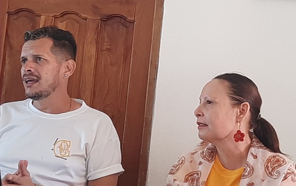 Daimany Blanco y Bárbara Lamí