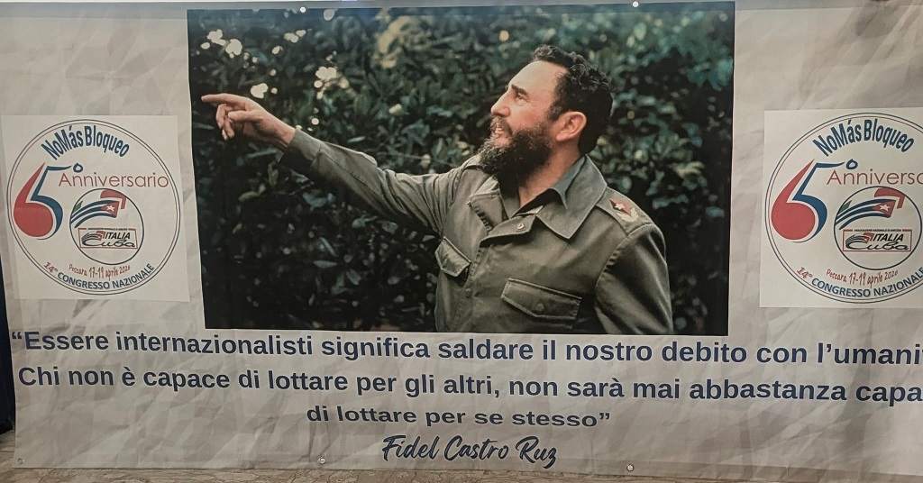 The 14th Congress of the National Association of Friendship between Italy and Cuba underway Montesilvano