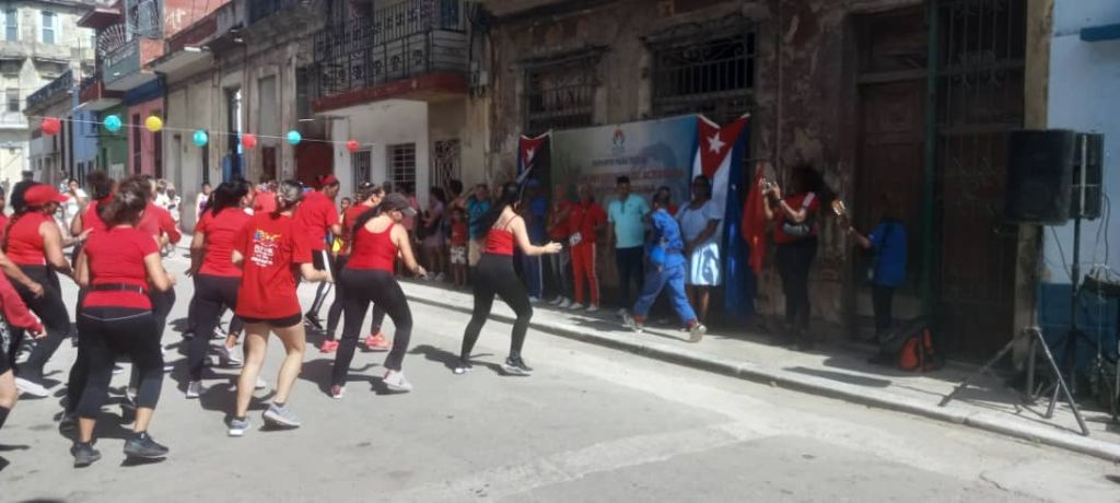 Actividades por el 4 de Abril en Centro Habana