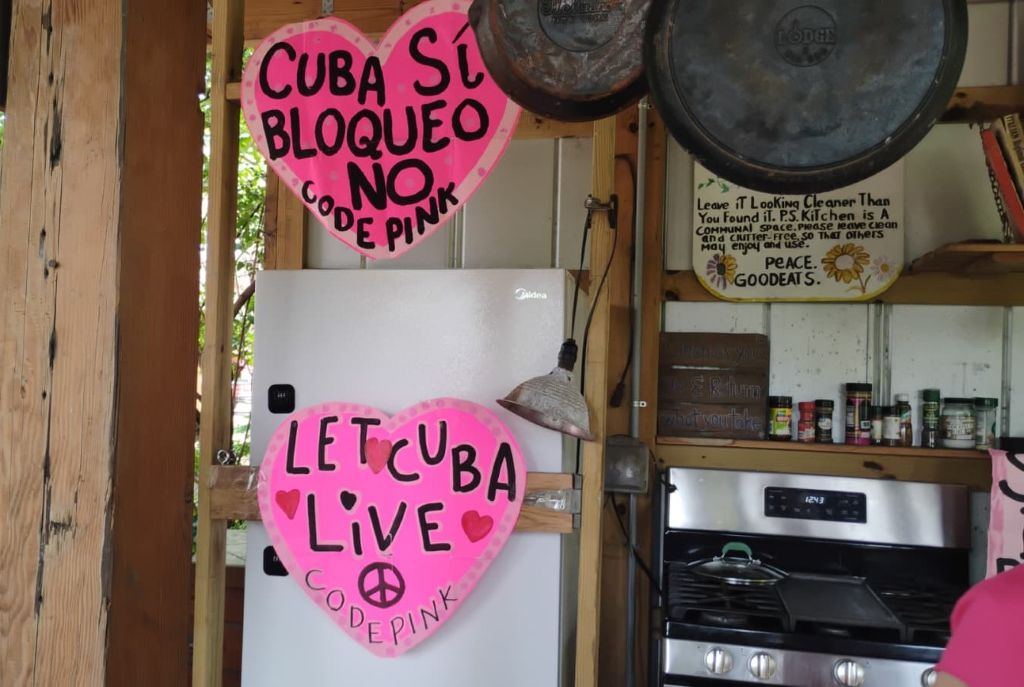 Solidaridad con Cuba en EEUU.