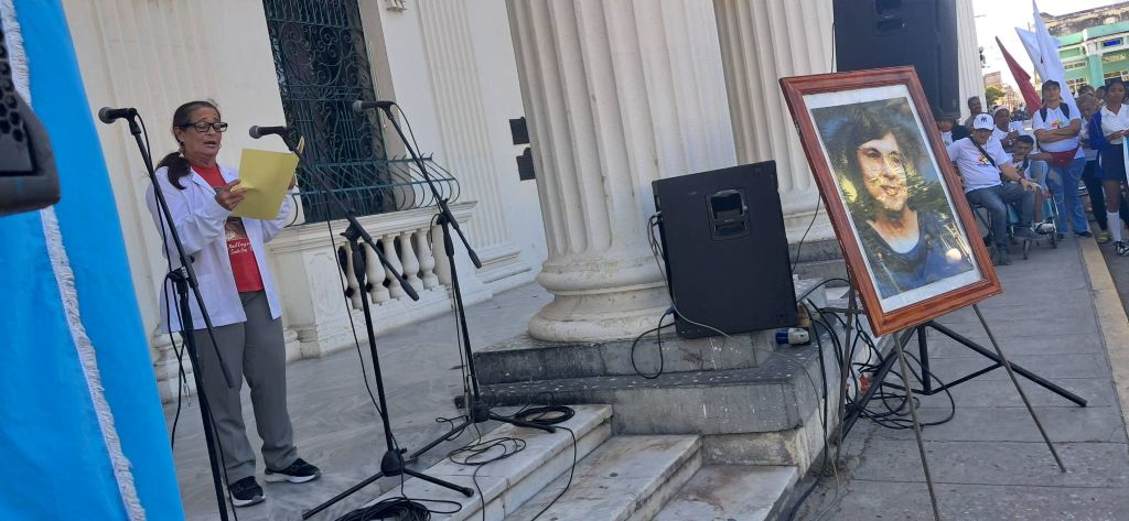 Villaclareñas contra el bloqqueo