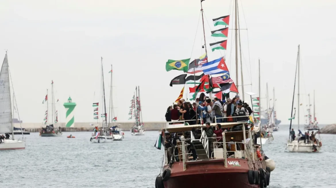 Flotilla Global Sumud denuncia detención de 175 activistas por fuerzas israelíes en aguas griegas