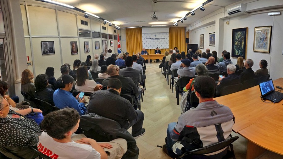 Destacan en Italia creciente apoyo a Cuba ante presiones de EE.UU.