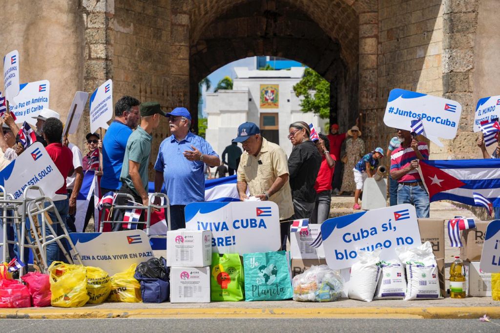 Solidaridad con Cuba en Dominica.