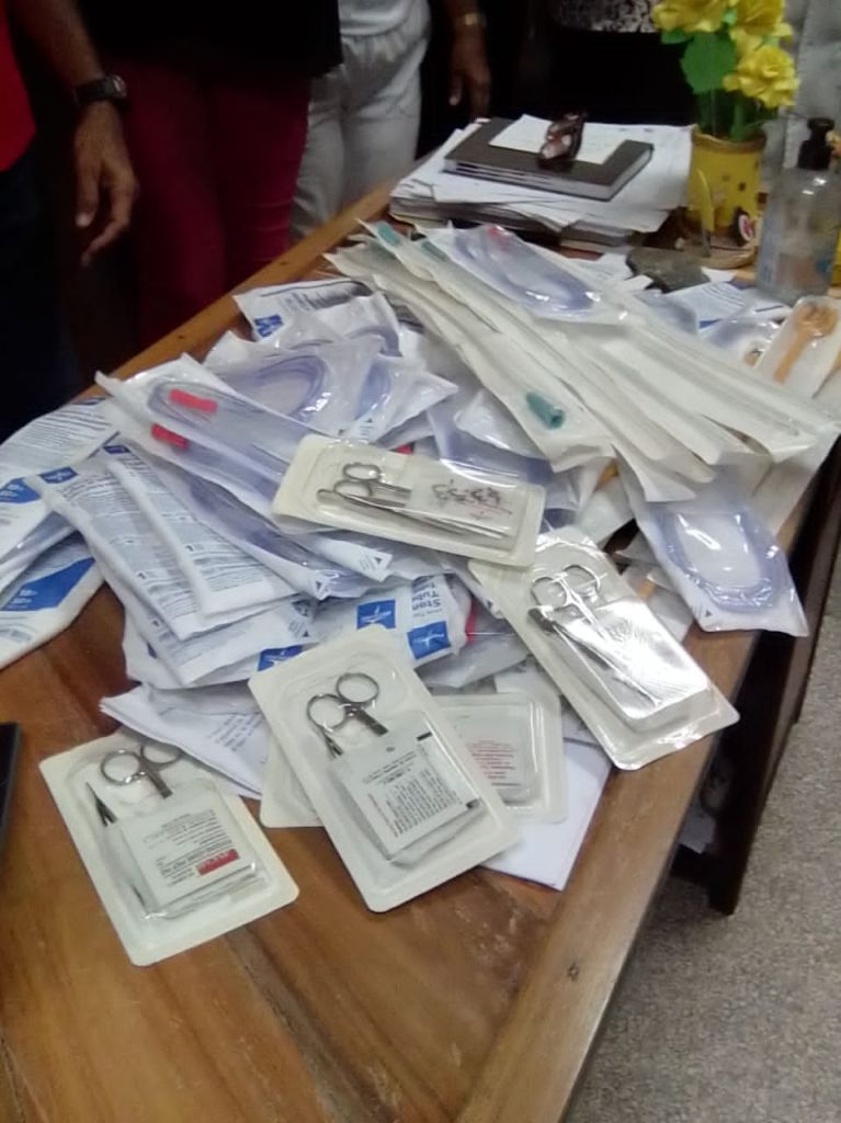 Donación a hospital de Pinar del Río.