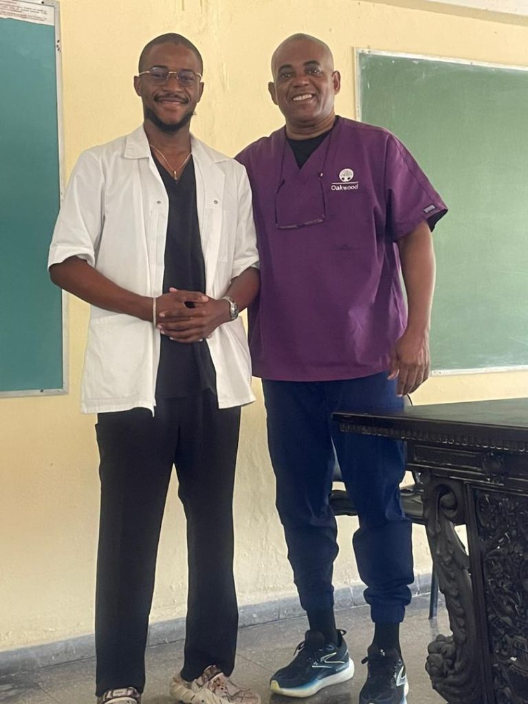 Estudiante de Gabón