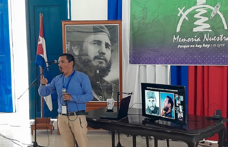 Víctor Aguilera Nonell, vicepresidente de la Unión de Historiadores en Holguín