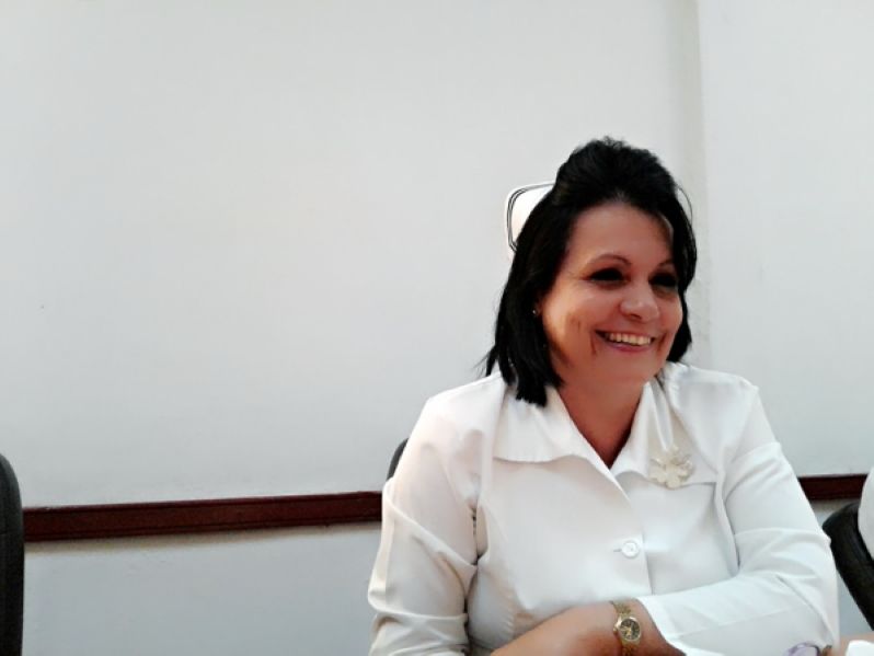 Damilsy Sevajanes Pérez, Jefa de la Sección Provincial de Enfermería en la Dirección General de Salud, en Cienfuegos.
