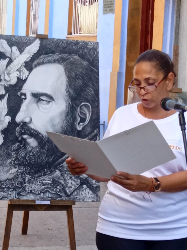 Apoyo a Raúl en Villa Clara