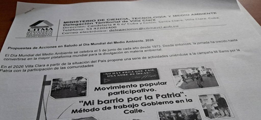 Movimiento Popular Mi barrio por la Patria, Villa Clara.