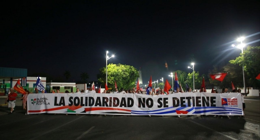 Encabeza Díaz-Canel celebraciones por el Primero de Mayo