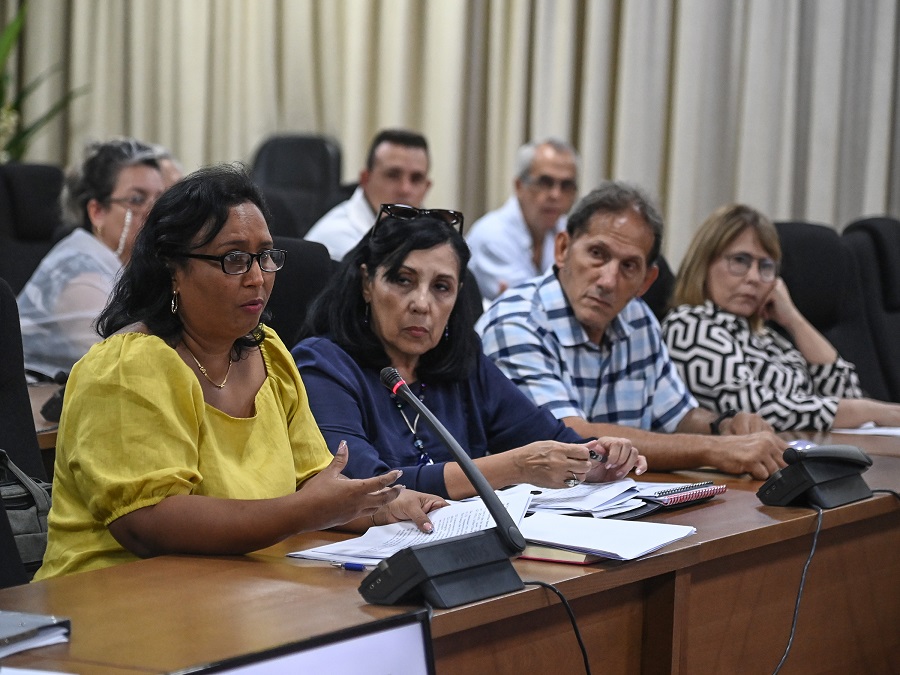 viceministra de Salud, Doctora Carilda Peña García
