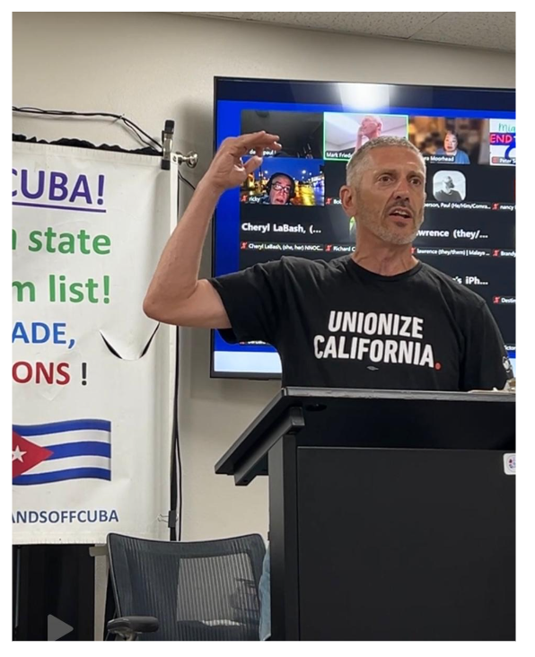 el incremento de sanciones a Cuba.
