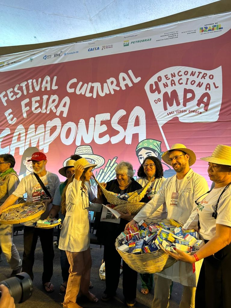 Encuentro del Movimiento de Pequeños Agricultores de Brasil.