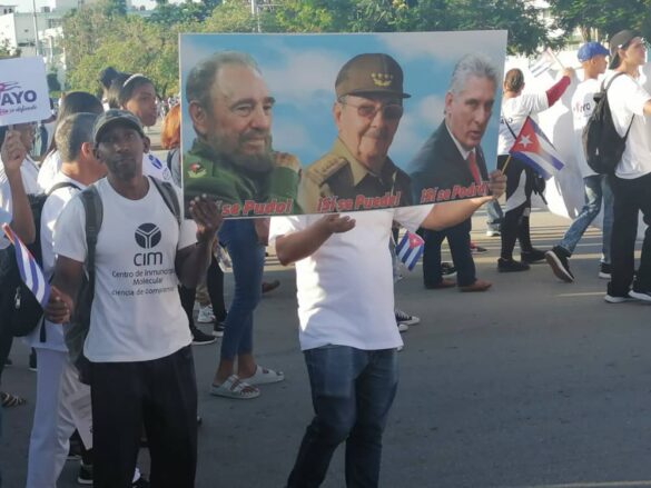 1ro de Mayo en Santiago de Cuba.