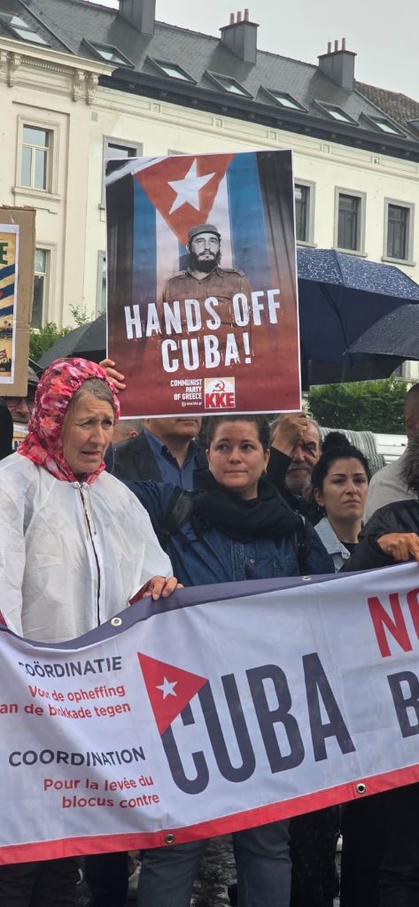 solidaridad con Cuba en Europa