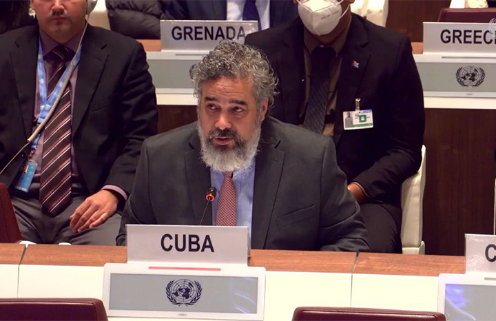 Cuba expresses gratitude at UN for international support against U.S. aggression
