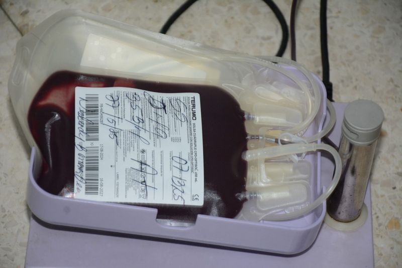 donación de sangre