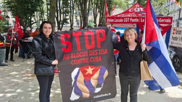 Solidaridad con Cuba en París