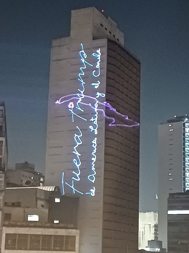 Solidaridad con Cuba en Sao Paulo