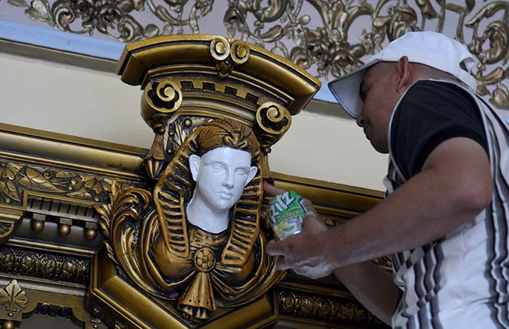 En fase de terminación el remozamiento del teatro Milanés