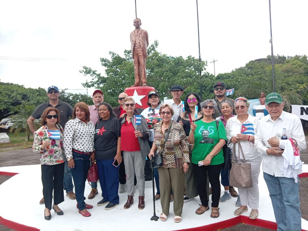 solidaridad con Cuba en Honduras