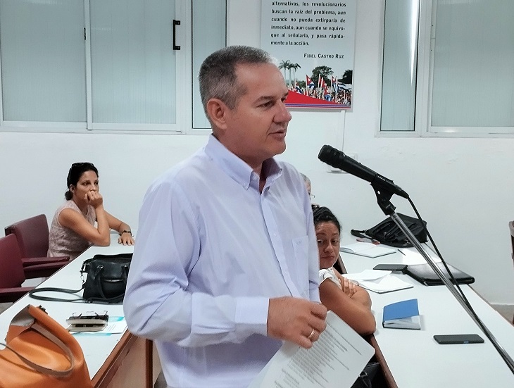 Raciel Lima Orozco, Vicerrector de la Universidad de Las Villas.
