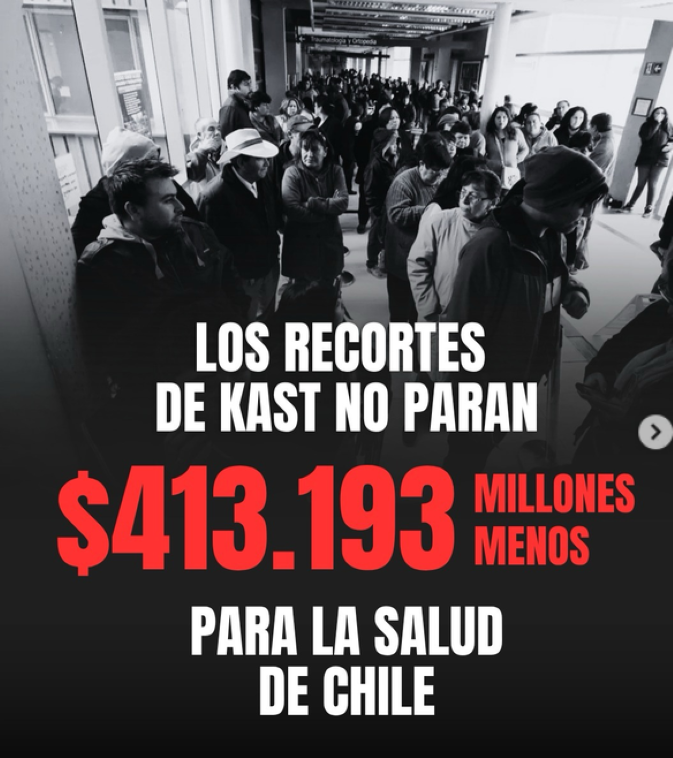 Recortes en Chile